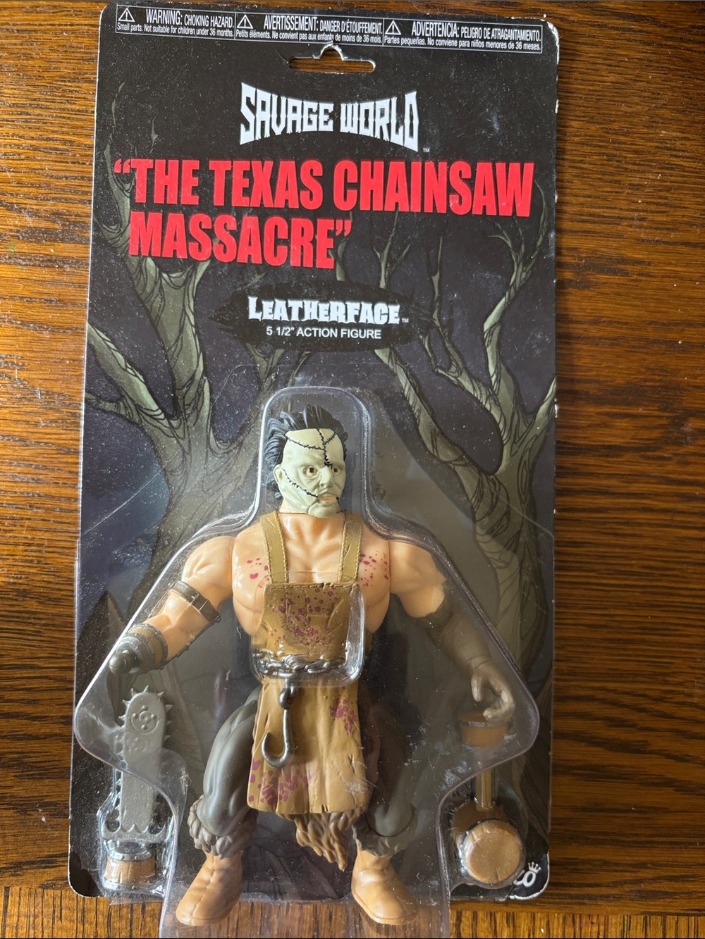 Savage World "The Texas Chainsaw Massacre" Leatherface Action Figure